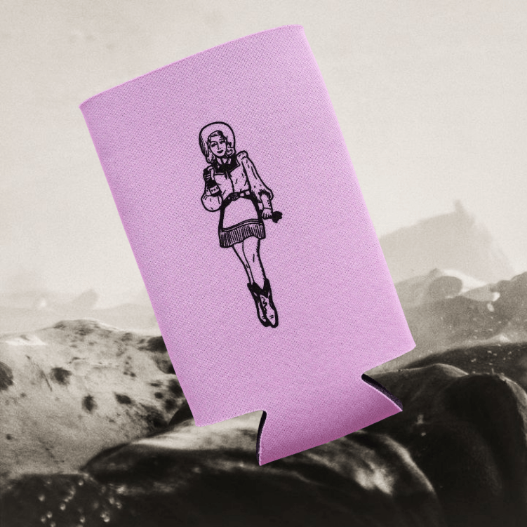 Lady Gang Saloon Bachelorette Koozies - Intrigue Ink Visit Bozeman, Unique Shopping Boutique in Montana, Work from Home Clothes for Women