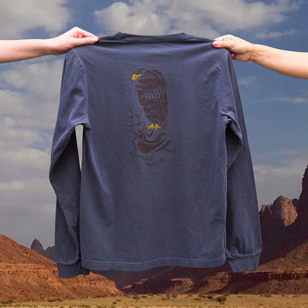 "Dead Man's Crown" Long Sleeve - Intrigue Ink Visit Bozeman, Unique Shopping Boutique in Montana, Work from Home Clothes for Women