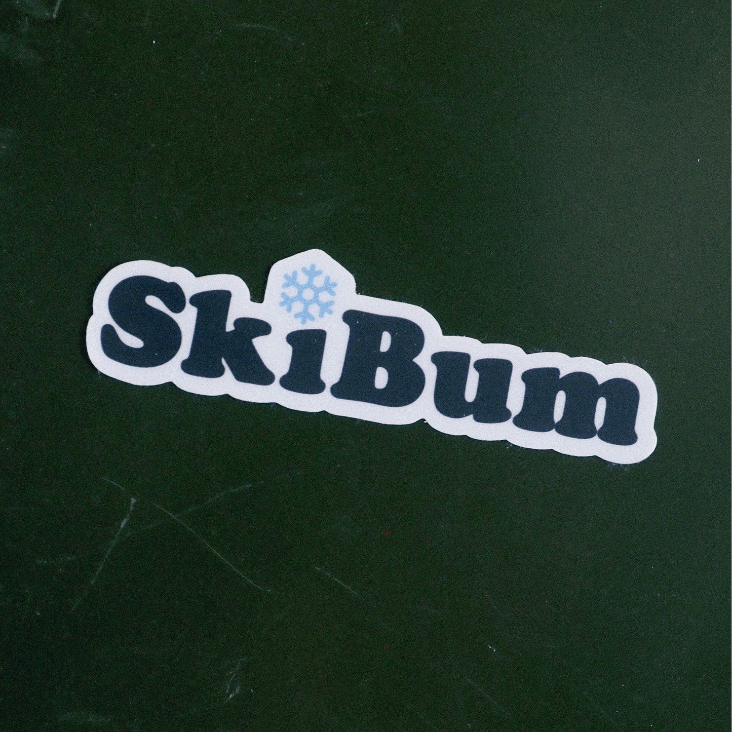 "Ski Bum" Sticker