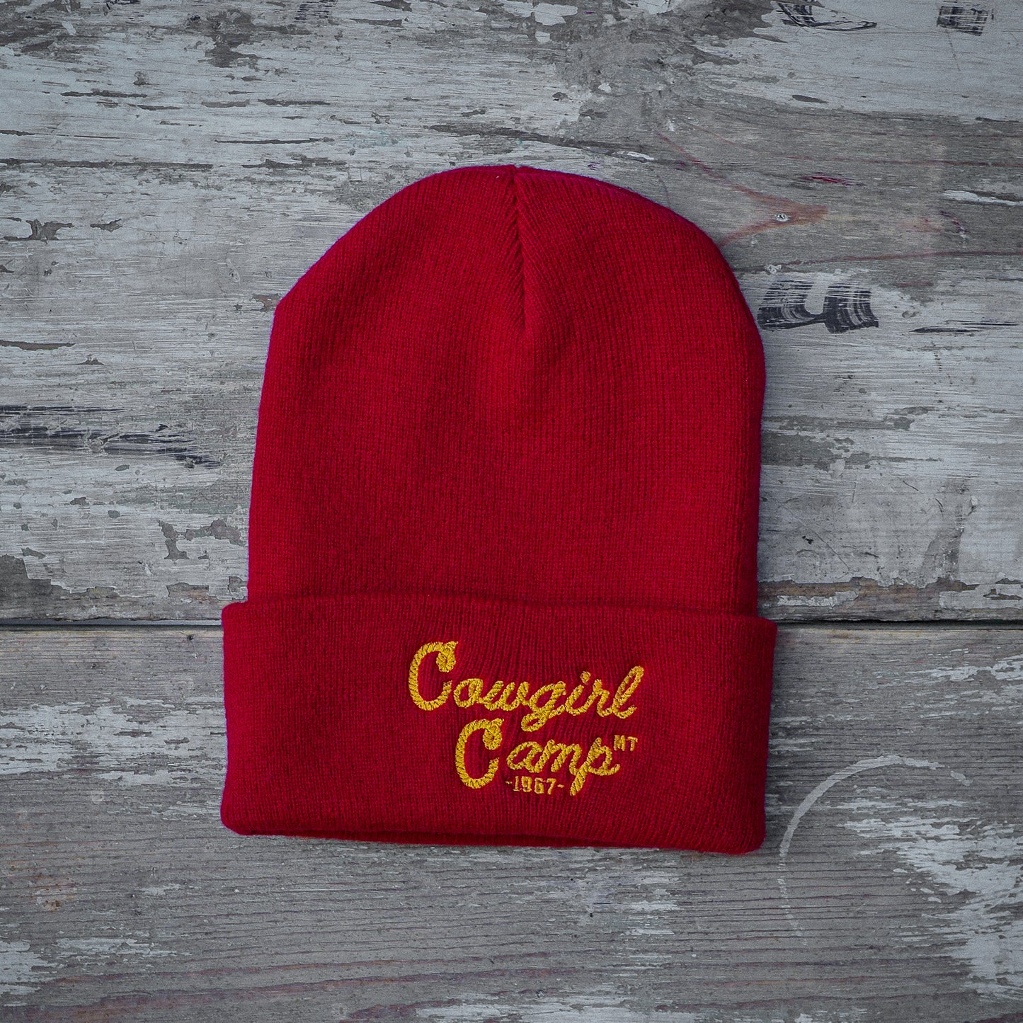 Cowgirl Camp Beanie - Intrigue Ink Visit Bozeman, Unique Shopping Boutique in Montana, Work from Home Clothes for Women