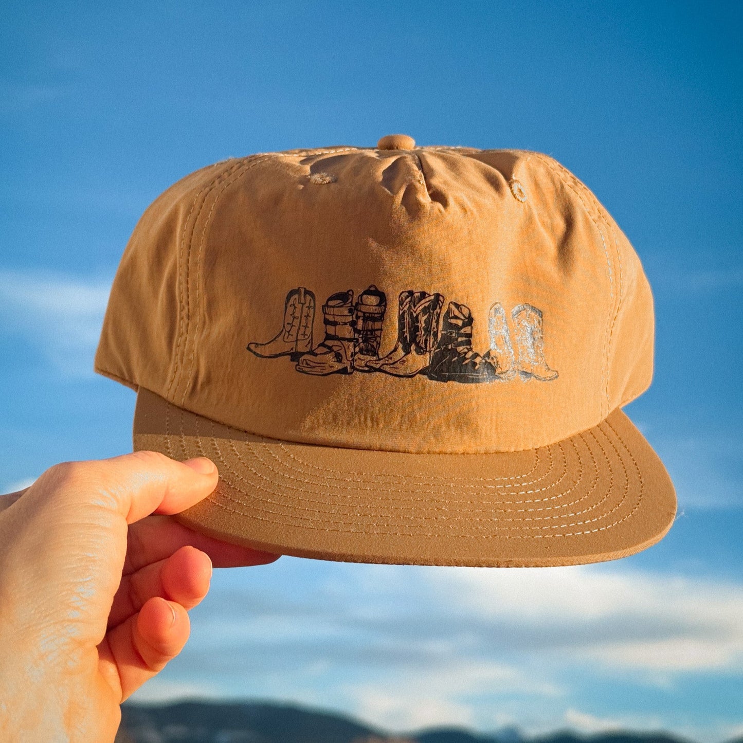 "Western Winter" Surfer Hat - Intrigue Ink Visit Bozeman, Unique Shopping Boutique in Montana, Work from Home Clothes for Women
