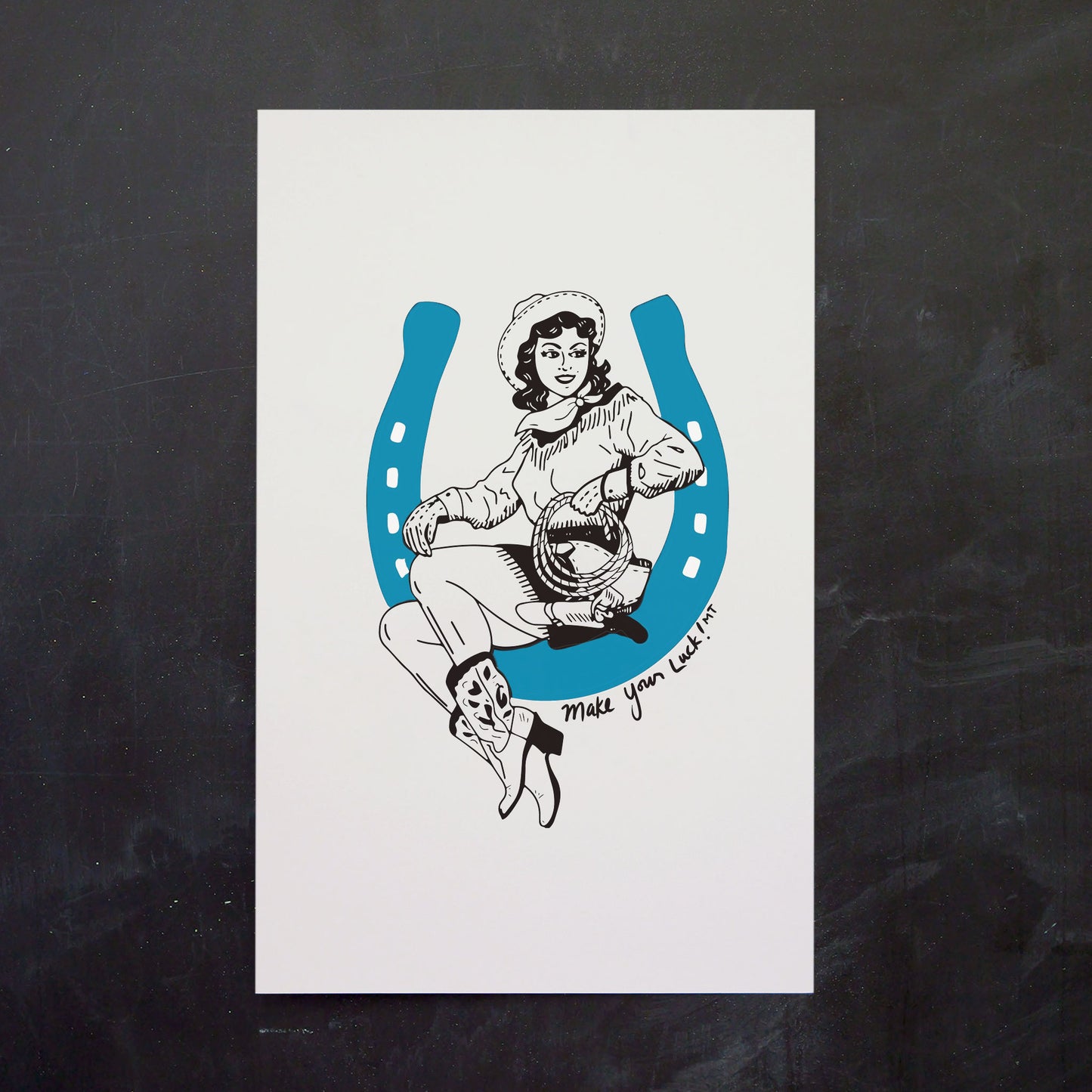 "Lucky Gal" Poster