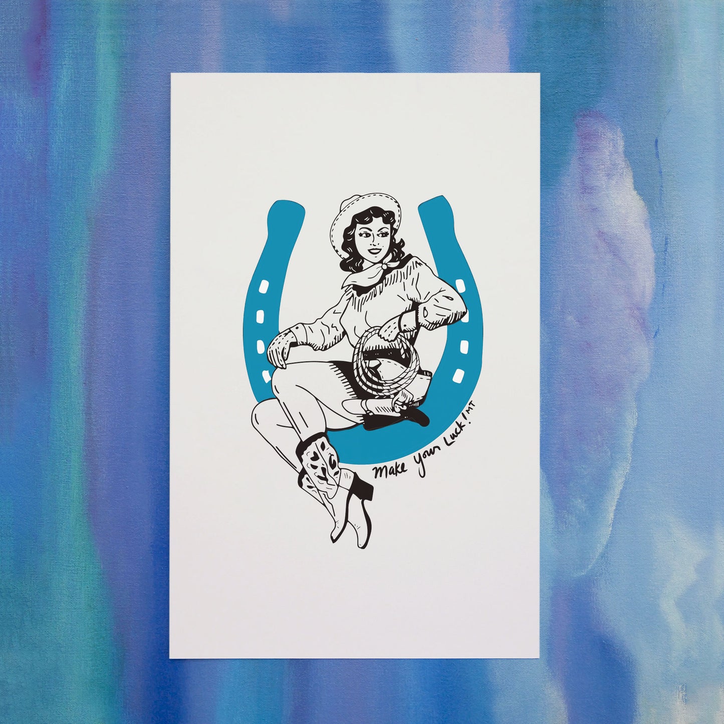 "Lucky Gal" Poster