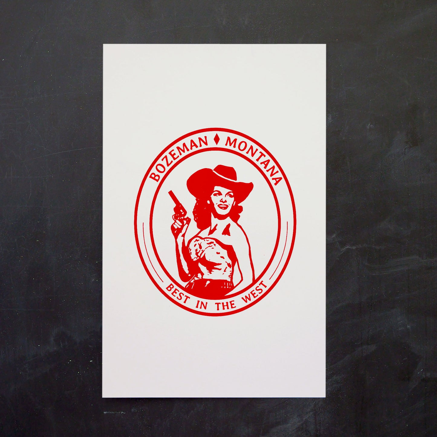 "Montana Gal" Poster