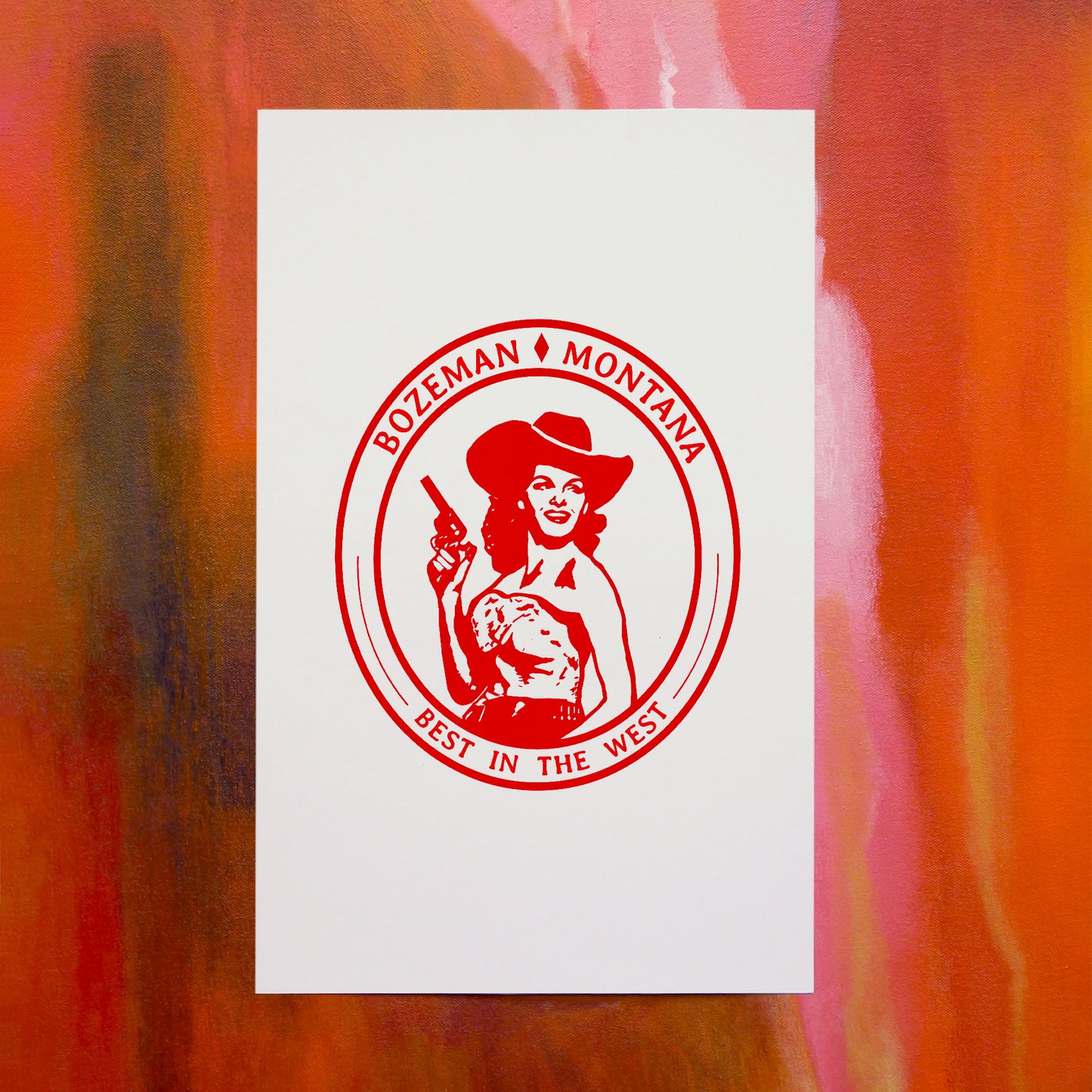 "Montana Gal" Poster
