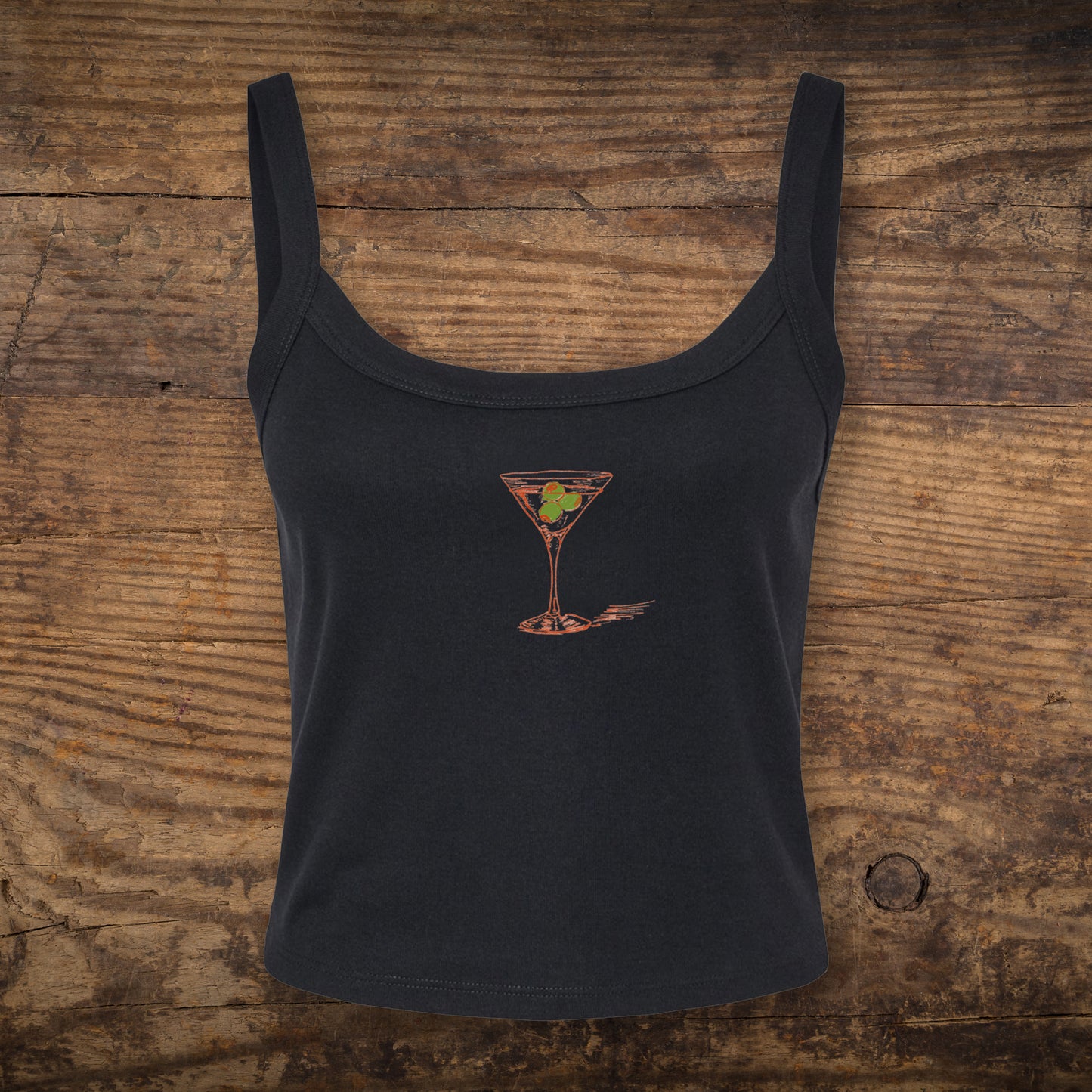 "Montana Martini" Strap Tank