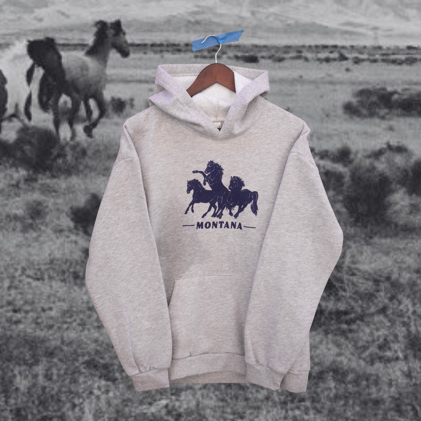 "Horsepower Montana" Hoodie