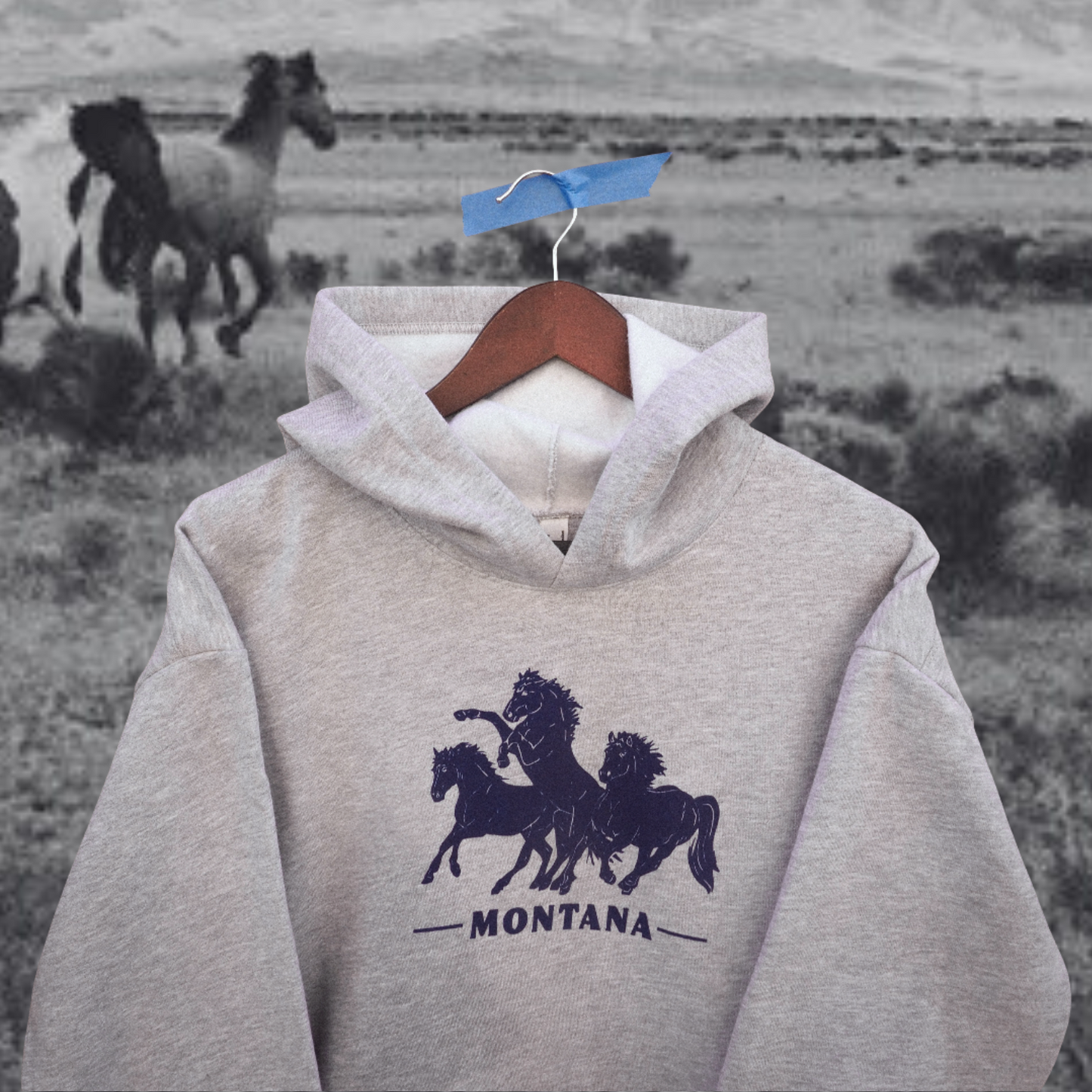 "Horsepower Montana" Hoodie