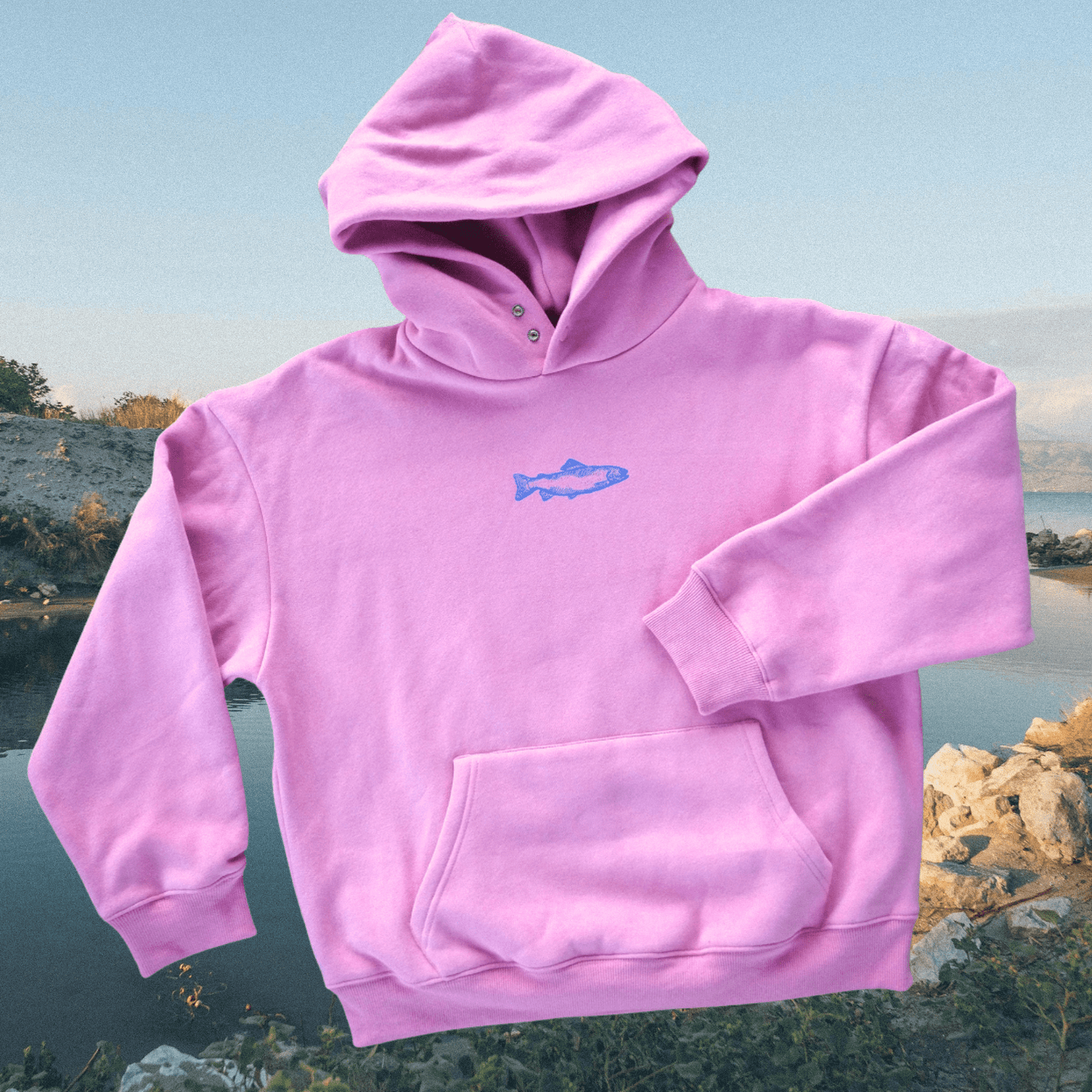 "Swims with the Fishes" Hoodie - Intrigue Ink Visit Bozeman, Unique Shopping Boutique in Montana, Work from Home Clothes for Women