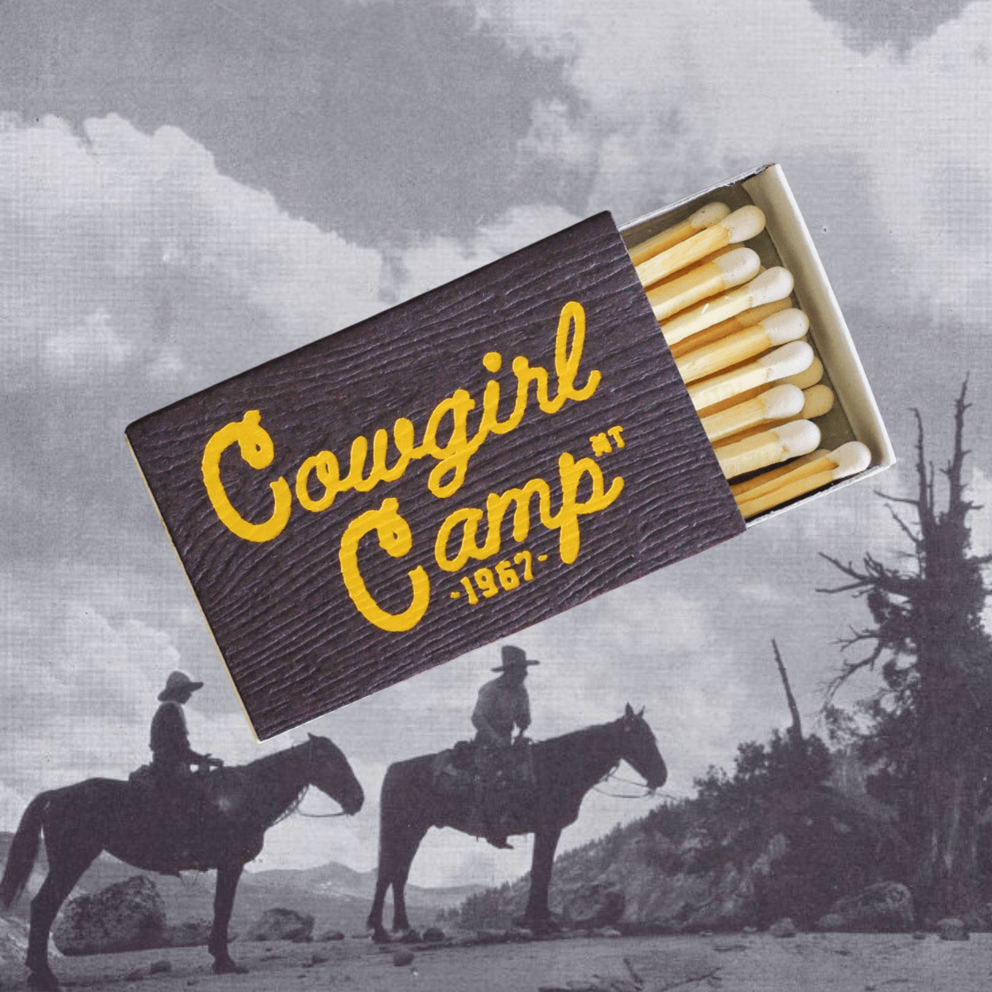 Cowgirl Camp Matches - Intrigue Ink Visit Bozeman, Unique Shopping Boutique in Montana, Work from Home Clothes for Women