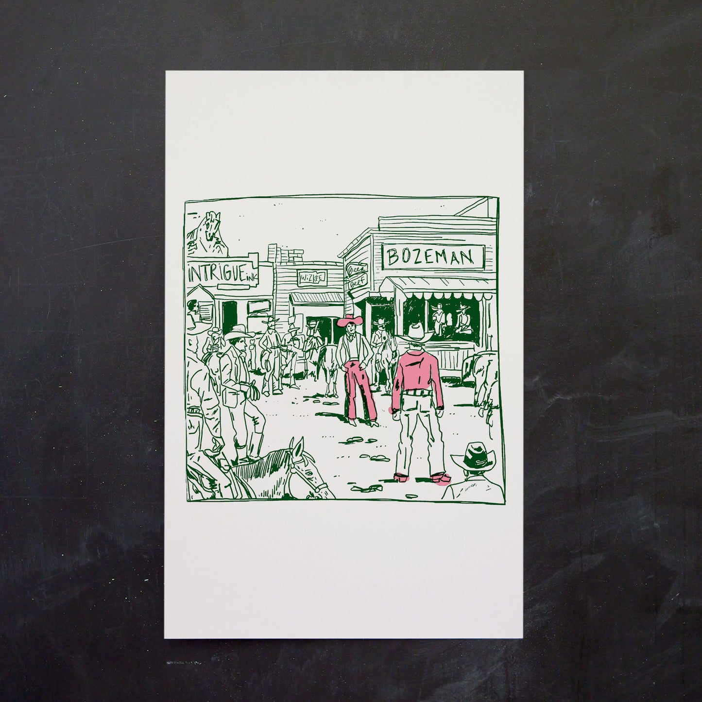 "Montana Standoff" Poster