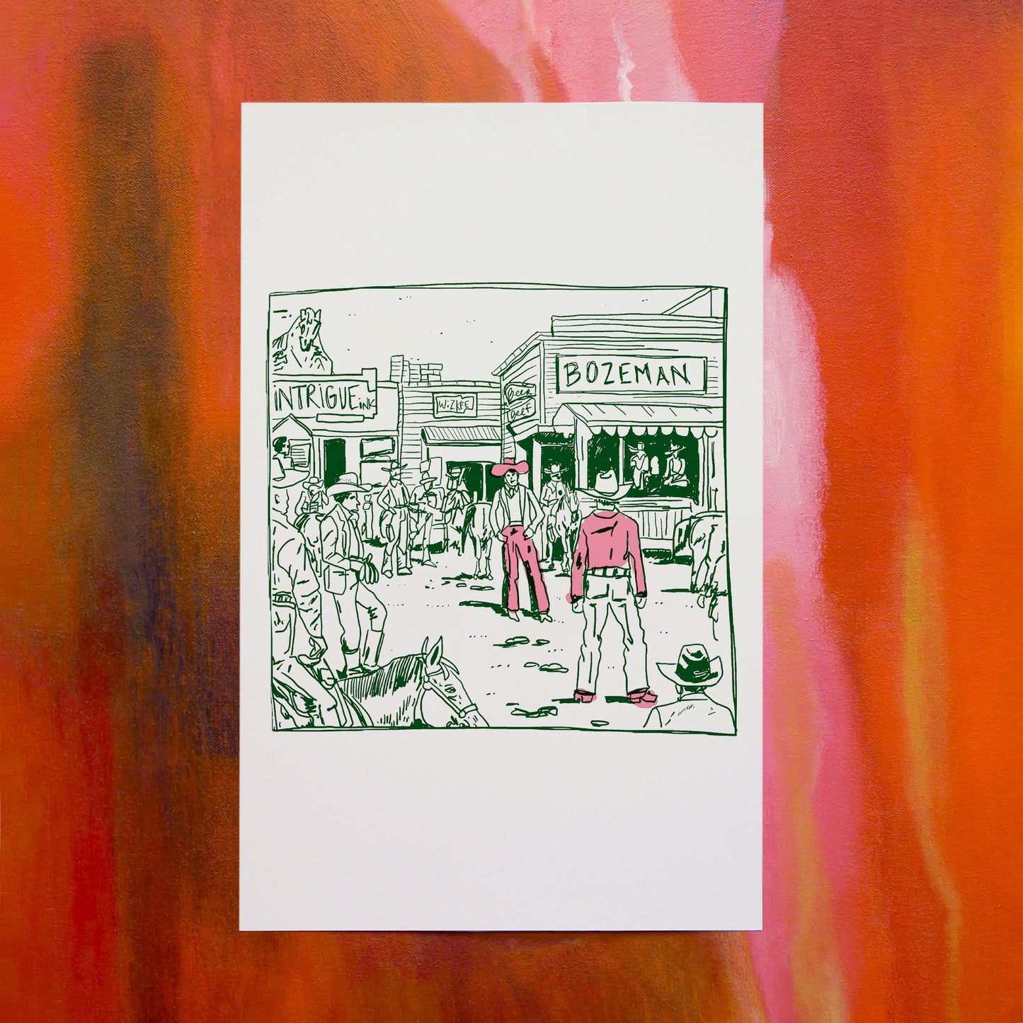 "Montana Standoff" Poster