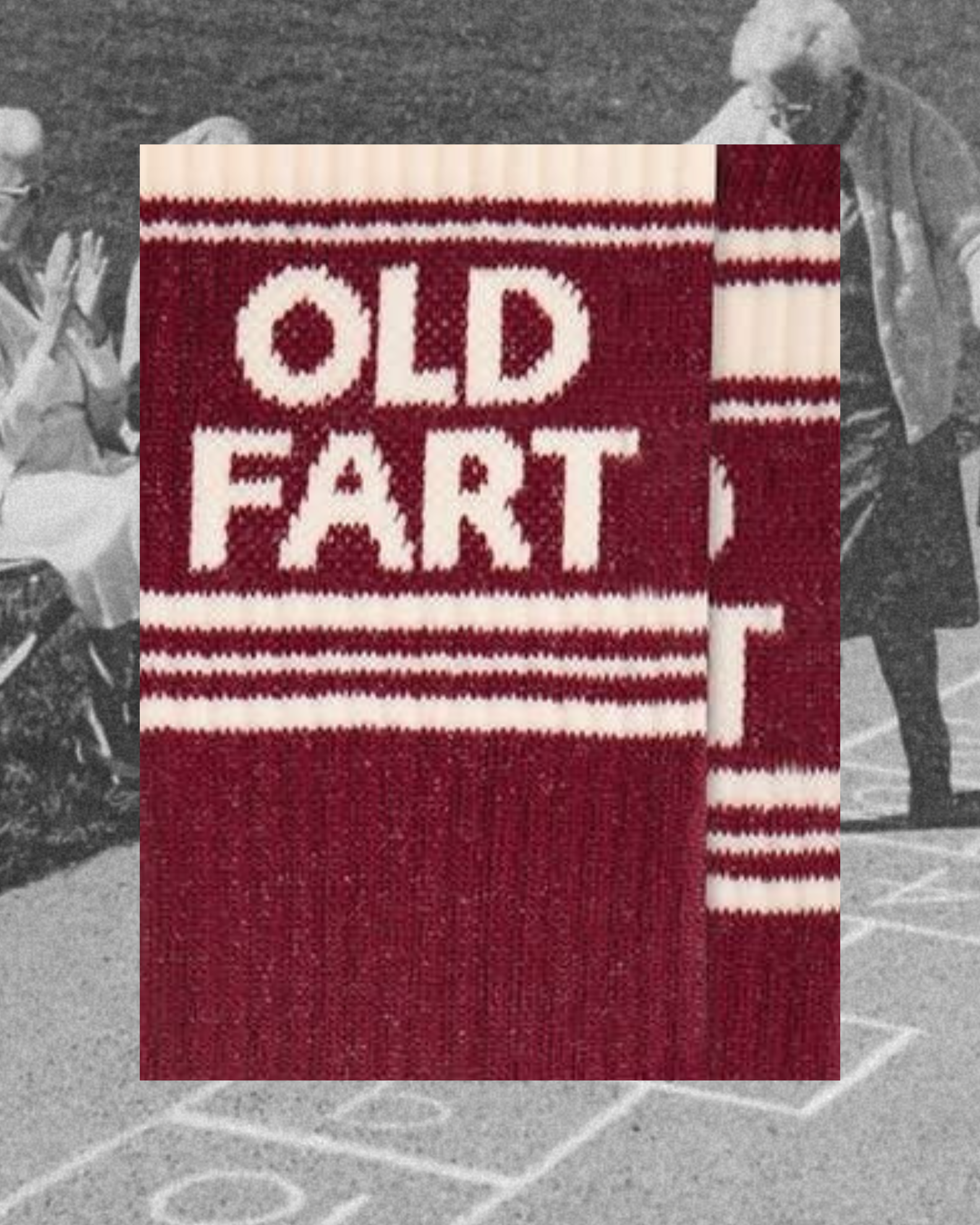 Old Fart Gym Crew Socks