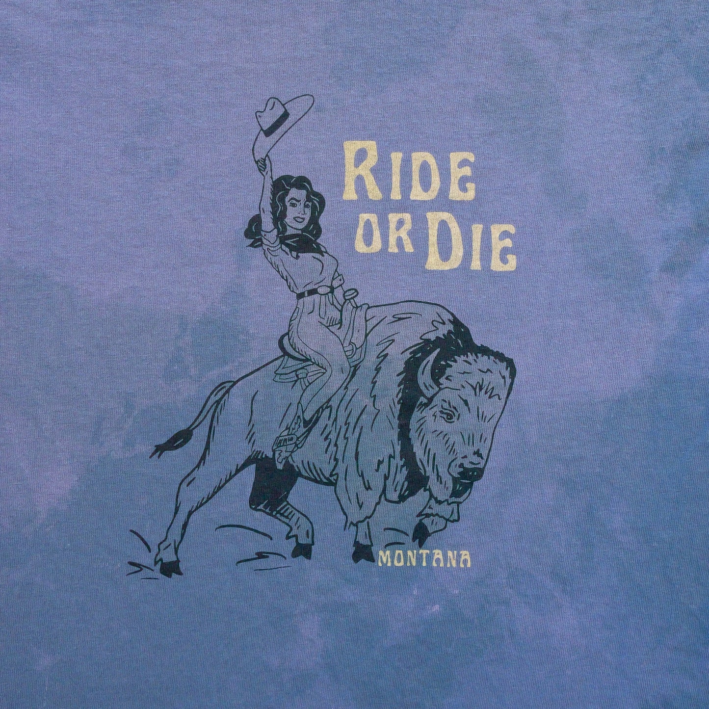 Ride Or Die Bleach Tee