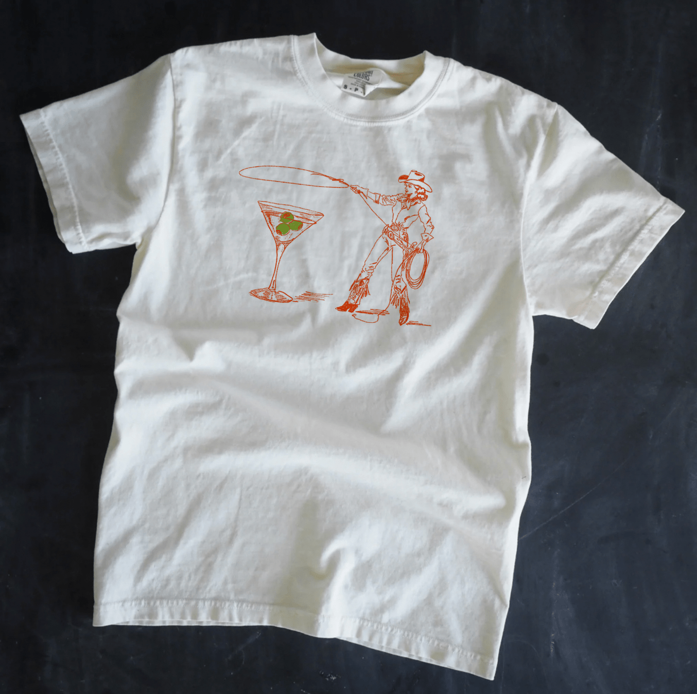 "Montana Martini" Tee - Intrigue Ink Visit Bozeman, Unique Shopping Boutique in Montana, Work from Home Clothes for Women