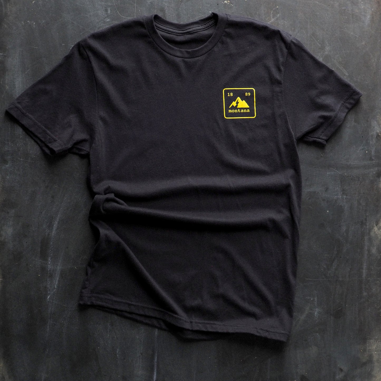 "Montana State Badge" Tee - Intrigue Ink Visit Bozeman, Unique Shopping Boutique in Montana, Work from Home Clothes for Women
