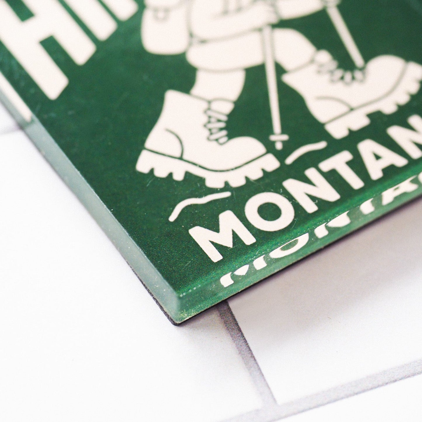 "Hike Montana" Magnet - Intrigue Ink Visit Bozeman, Unique Shopping Boutique in Montana, Work from Home Clothes for Women