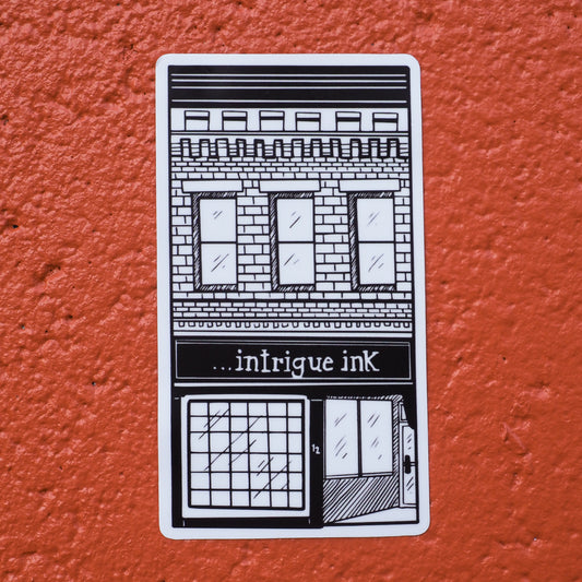 "Intrigue Ink Shop" Sticker