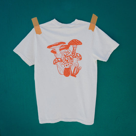 "Funky Mushroom" Tee - Intrigue Ink Visit Bozeman, Unique Shopping Boutique in Montana, Work from Home Clothes for Women