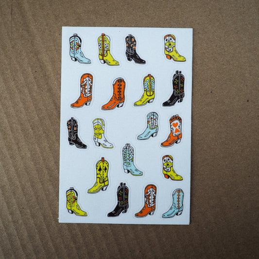 "Boots" Sticker Sheet