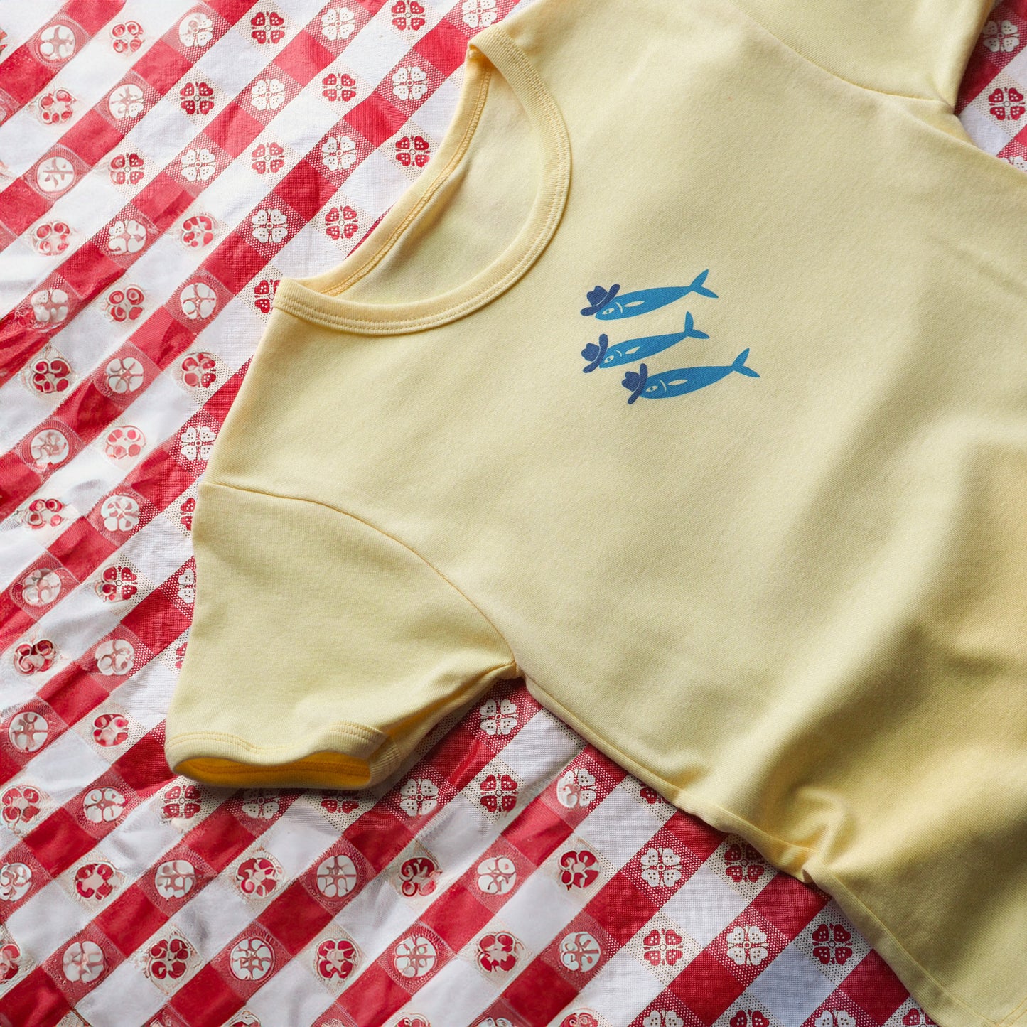 "Sardine Cowboys" Baby Tee - Intrigue Ink Visit Bozeman, Unique Shopping Boutique in Montana, Work from Home Clothes for Women