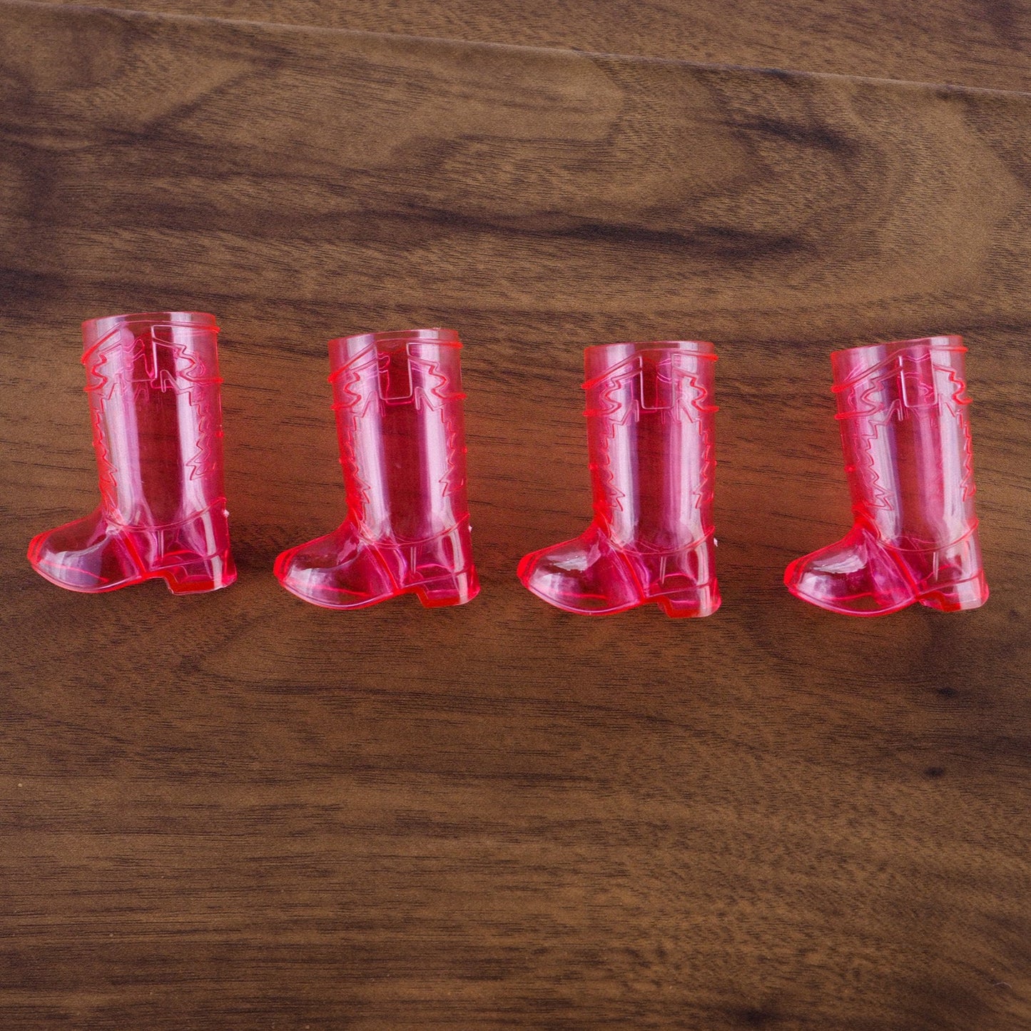 Western Pink Boot Shot Glasses - Intrigue Ink Visit Bozeman, Unique Shopping Boutique in Montana, Work from Home Clothes for Women