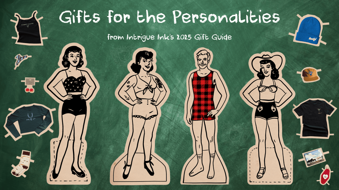 Intrigue Ink’s 2025 Gift Guide: Gifts for the Personalities - Intrigue Ink