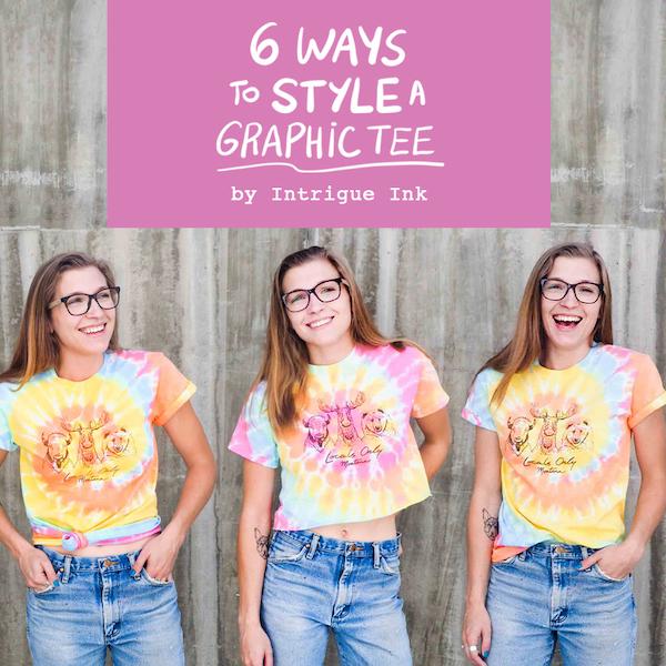 Six ways to style a graphic tee - Intrigue Ink