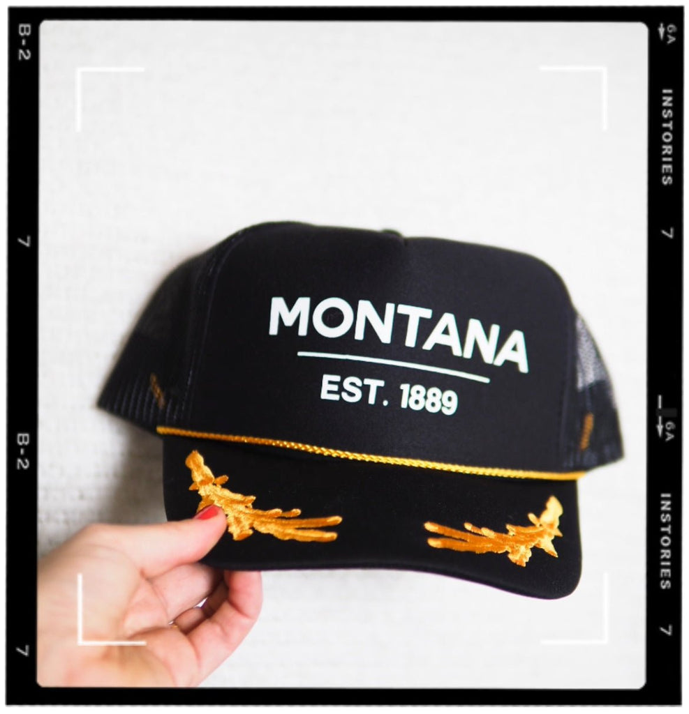 Sublimated Trucker Hats - Concept Design Studios, Bozeman Montana