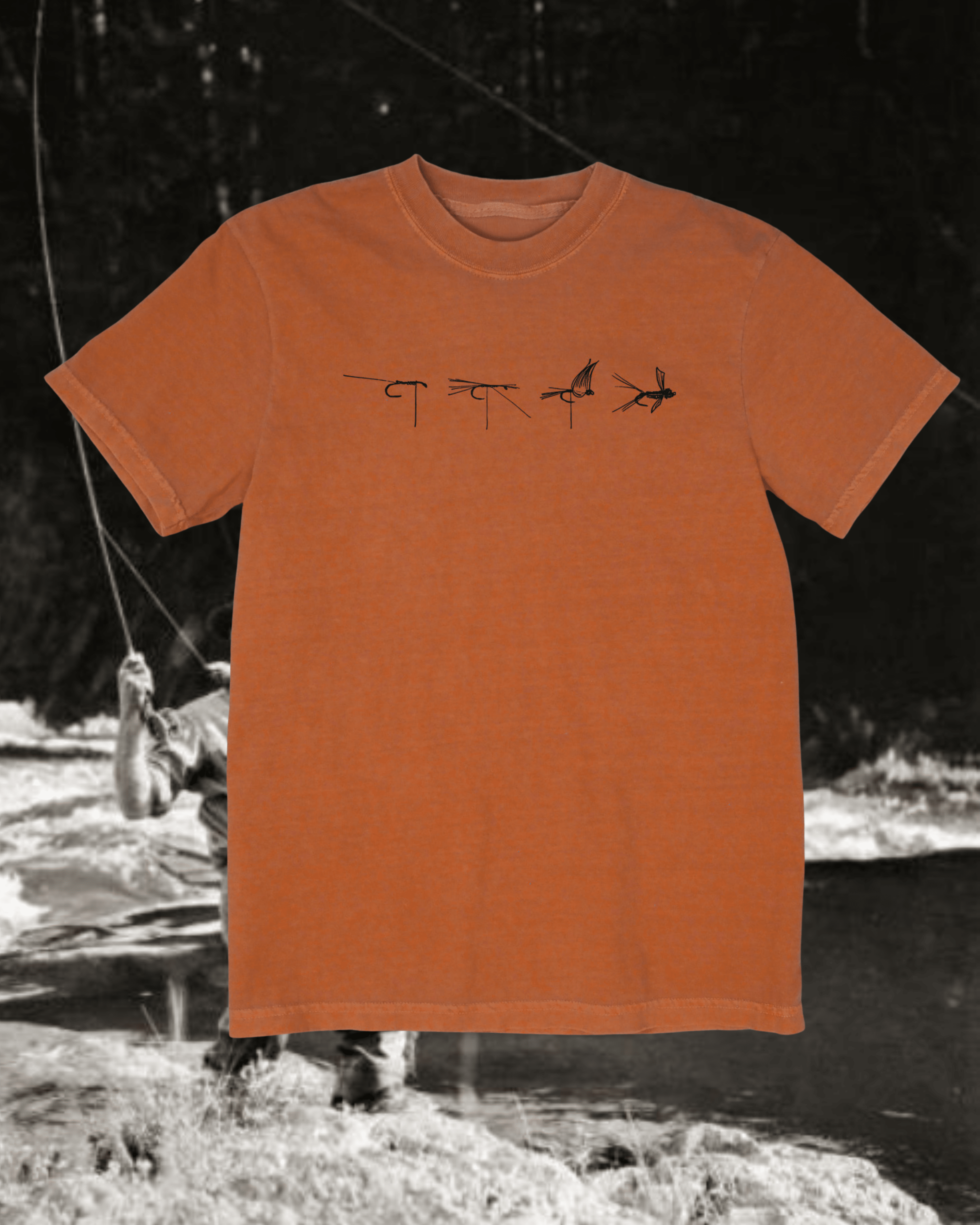 "Fly Tie" in Yam - Intrigue Ink Visit Bozeman, Unique Shopping Boutique in Montana, Work from Home Clothes for Women