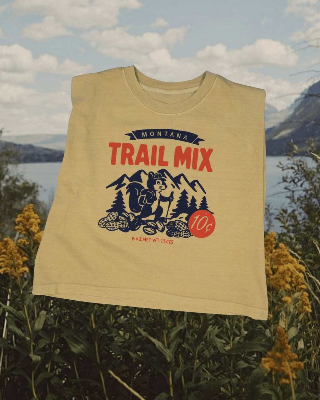 "Montana Trail Mix" Muscle Tank - Intrigue Ink Visit Bozeman, Unique Shopping Boutique in Montana, Work from Home Clothes for Women