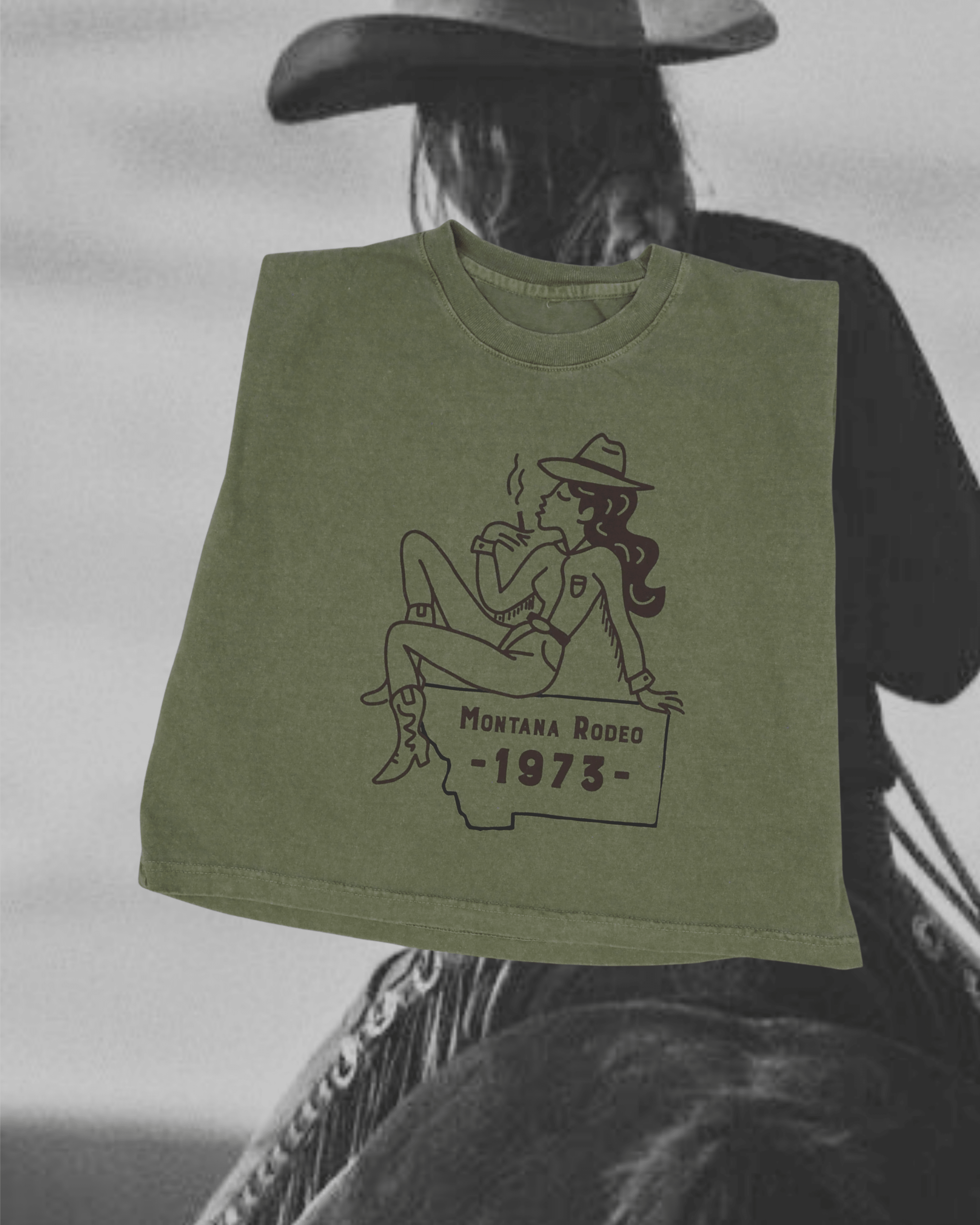 "Montana Rodeo" Muscle Tank - Intrigue Ink Visit Bozeman, Unique Shopping Boutique in Montana, Work from Home Clothes for Women