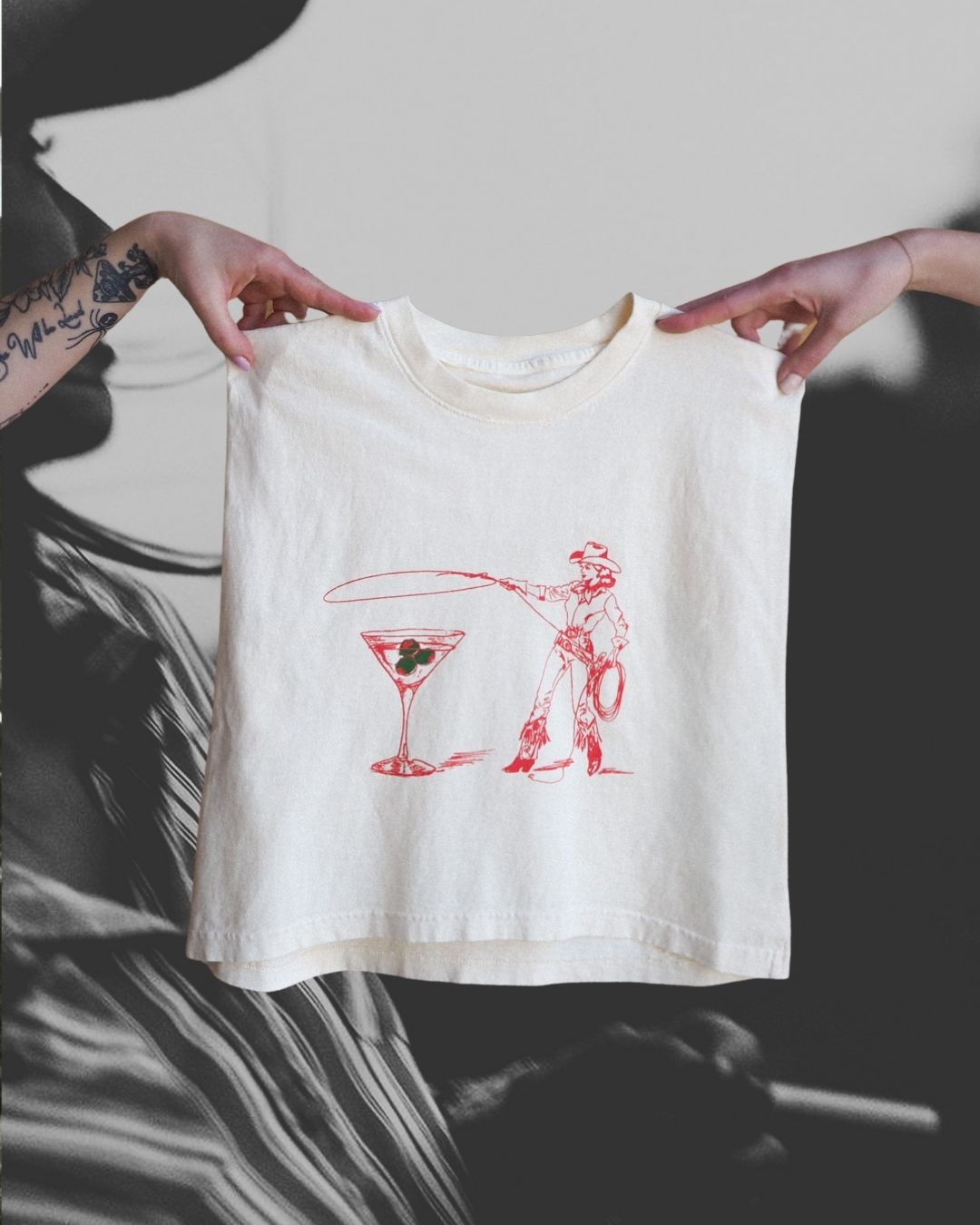 "Montana Martini" Muscle Tank - Intrigue Ink Visit Bozeman, Unique Shopping Boutique in Montana, Work from Home Clothes for Women