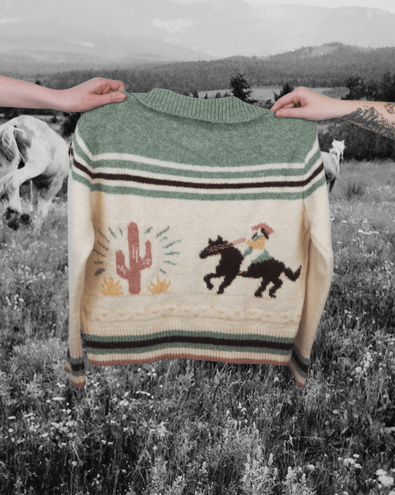 Western Zip Up - Pesto - Intrigue Ink Visit Bozeman, Unique Shopping Boutique in Montana, Work from Home Clothes for Women