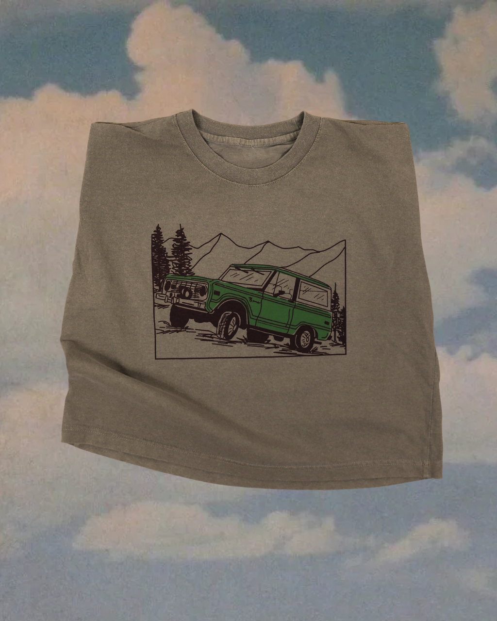 "Bronco Tough" Muscle Tank