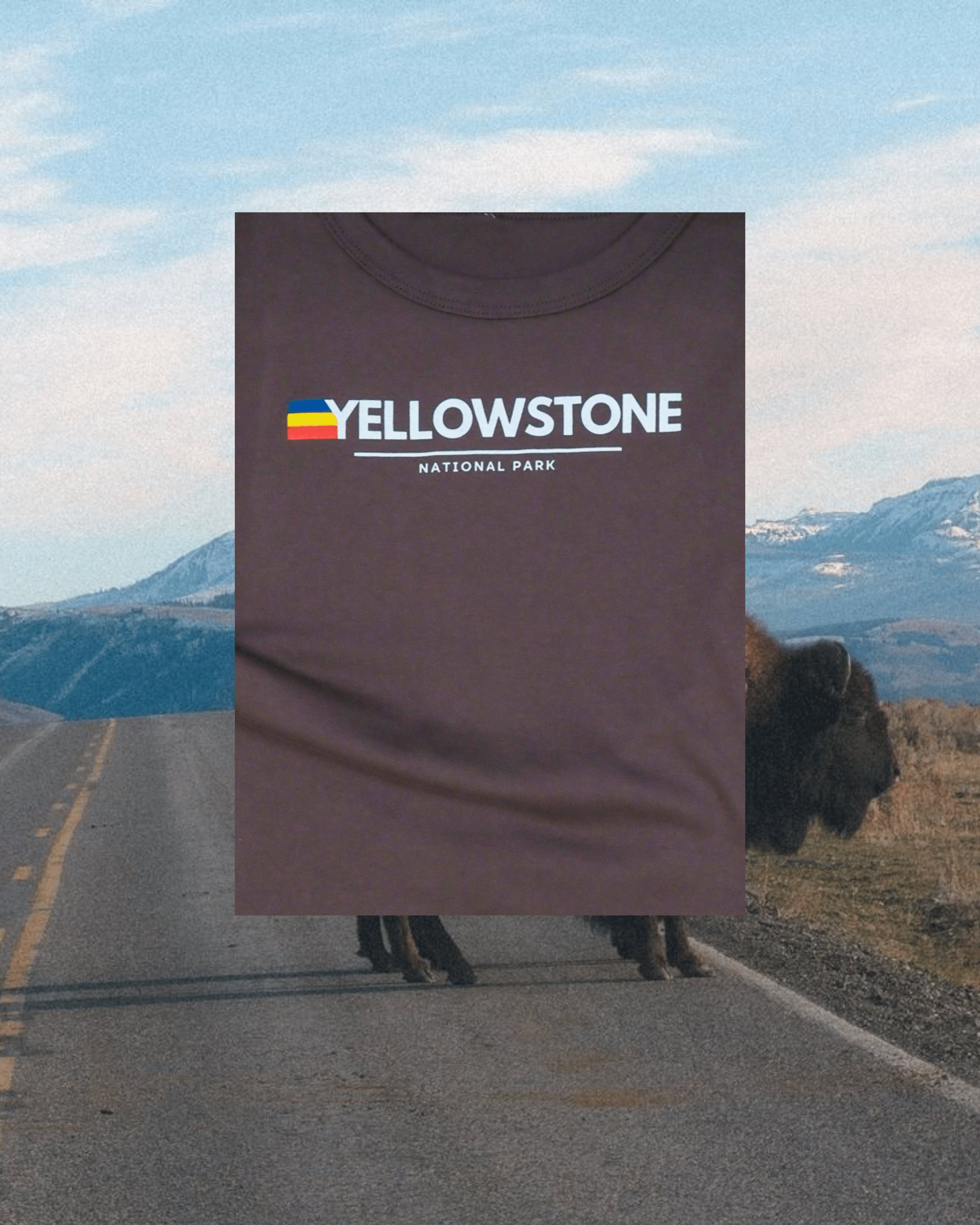 "Yellowstone Memories" Baby Tee - Intrigue Ink Visit Bozeman, Unique Shopping Boutique in Montana, Work from Home Clothes for Women