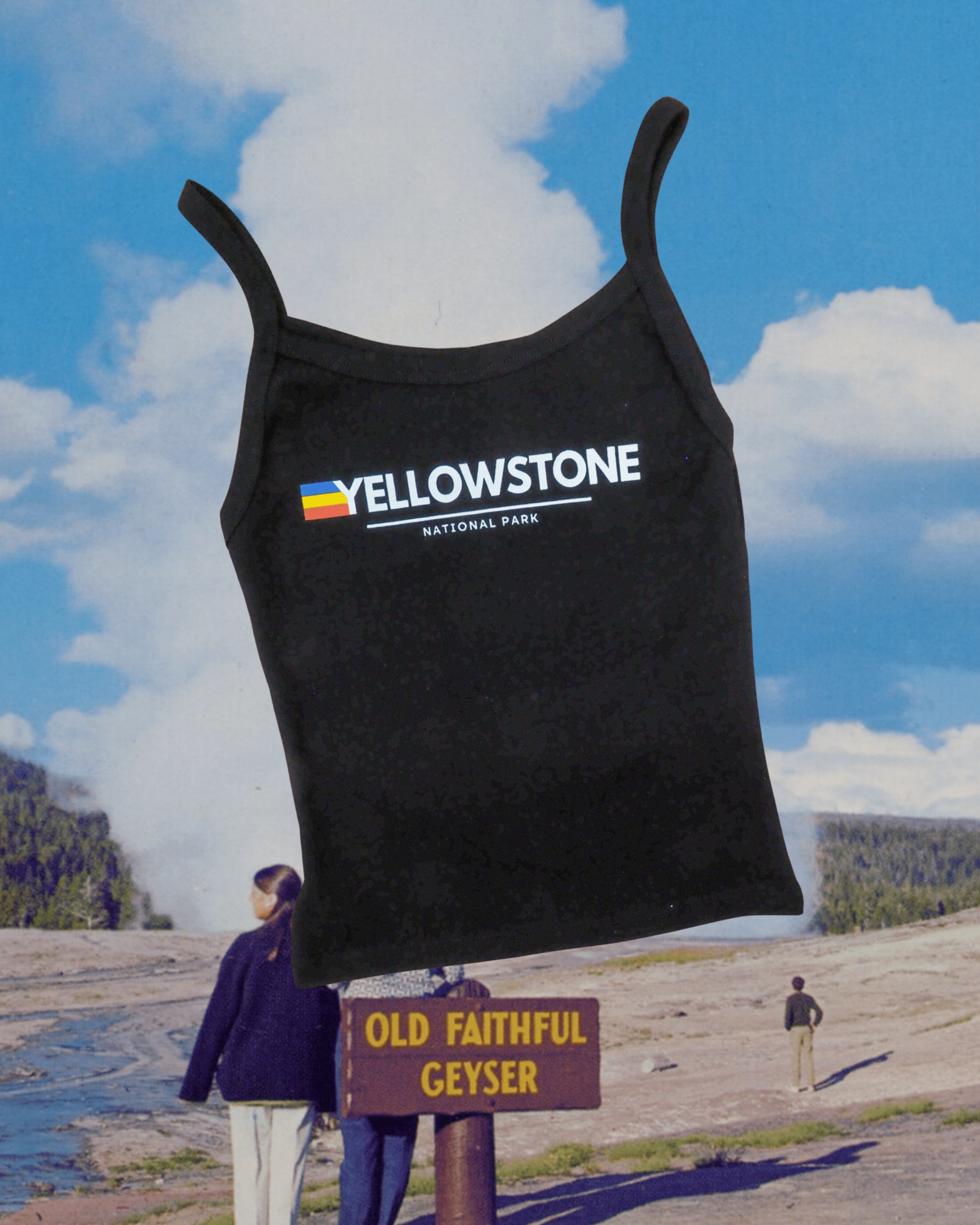 "Yellowstone Memories" Tank - Intrigue Ink Visit Bozeman, Unique Shopping Boutique in Montana, Work from Home Clothes for Women