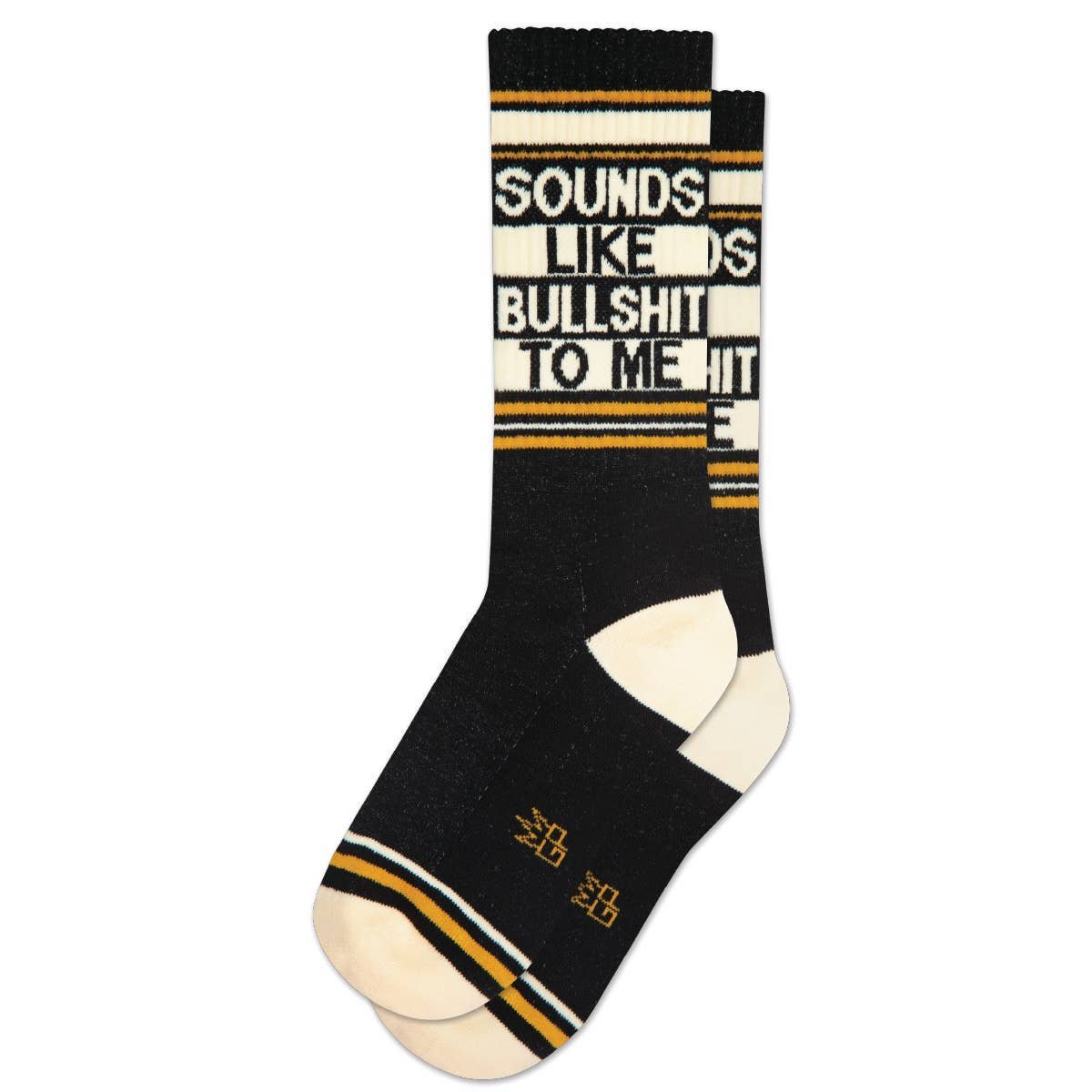 Sounds Like Bullshit To Me Gym Crew Socks - Intrigue Ink Visit Bozeman, Unique Shopping Boutique in Montana, Work from Home Clothes for Women