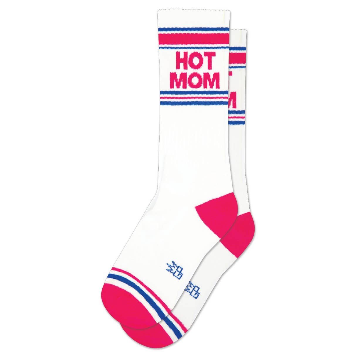 Hot Mom Gym Crew Socks - Intrigue Ink Visit Bozeman, Unique Shopping Boutique in Montana, Work from Home Clothes for Women