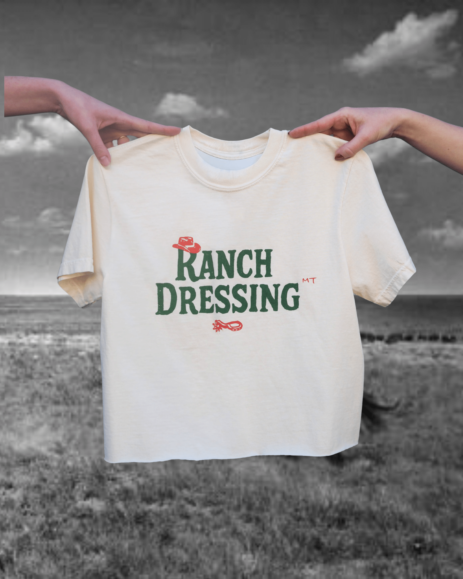 "Ranch Dressing" Raw Hem Crop - Intrigue Ink Visit Bozeman, Unique Shopping Boutique in Montana, Work from Home Clothes for Women