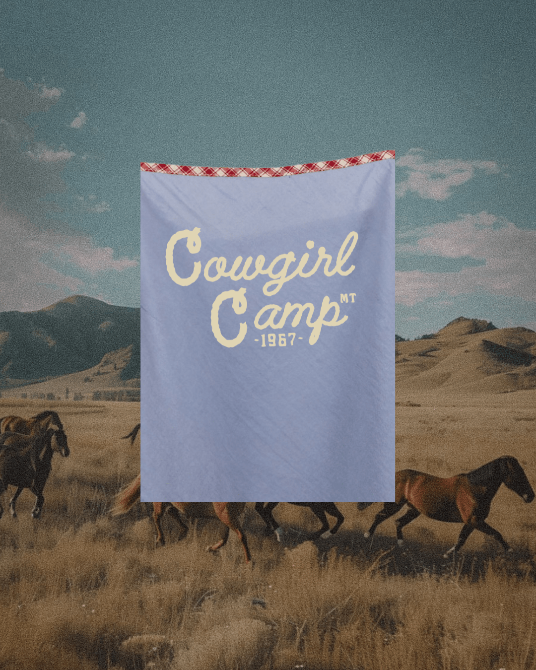 "Cowgirl Camp" Square Neck Tank - Intrigue Ink Visit Bozeman, Unique Shopping Boutique in Montana, Work from Home Clothes for Women