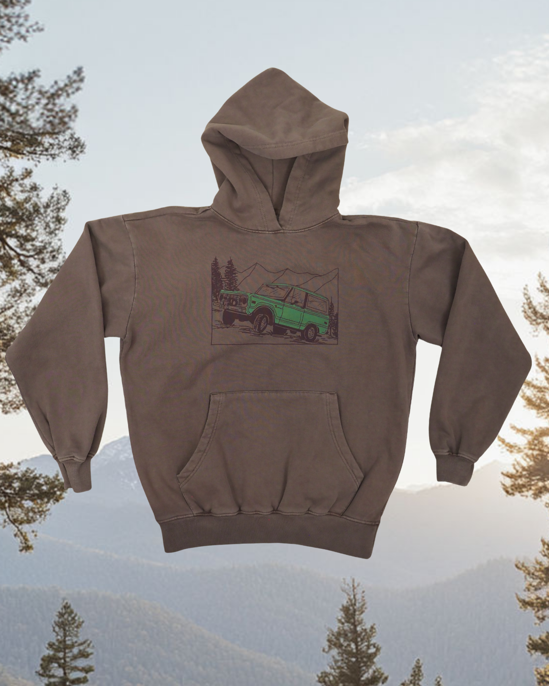 "Bronco Tough" Heavy Hoodie