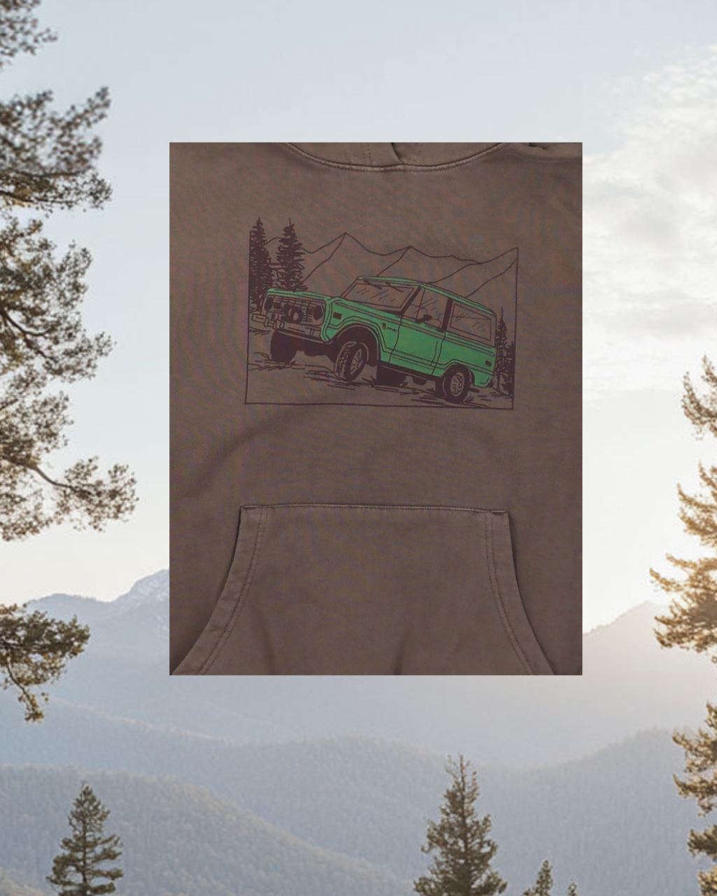 "Bronco Tough" Heavy Hoodie
