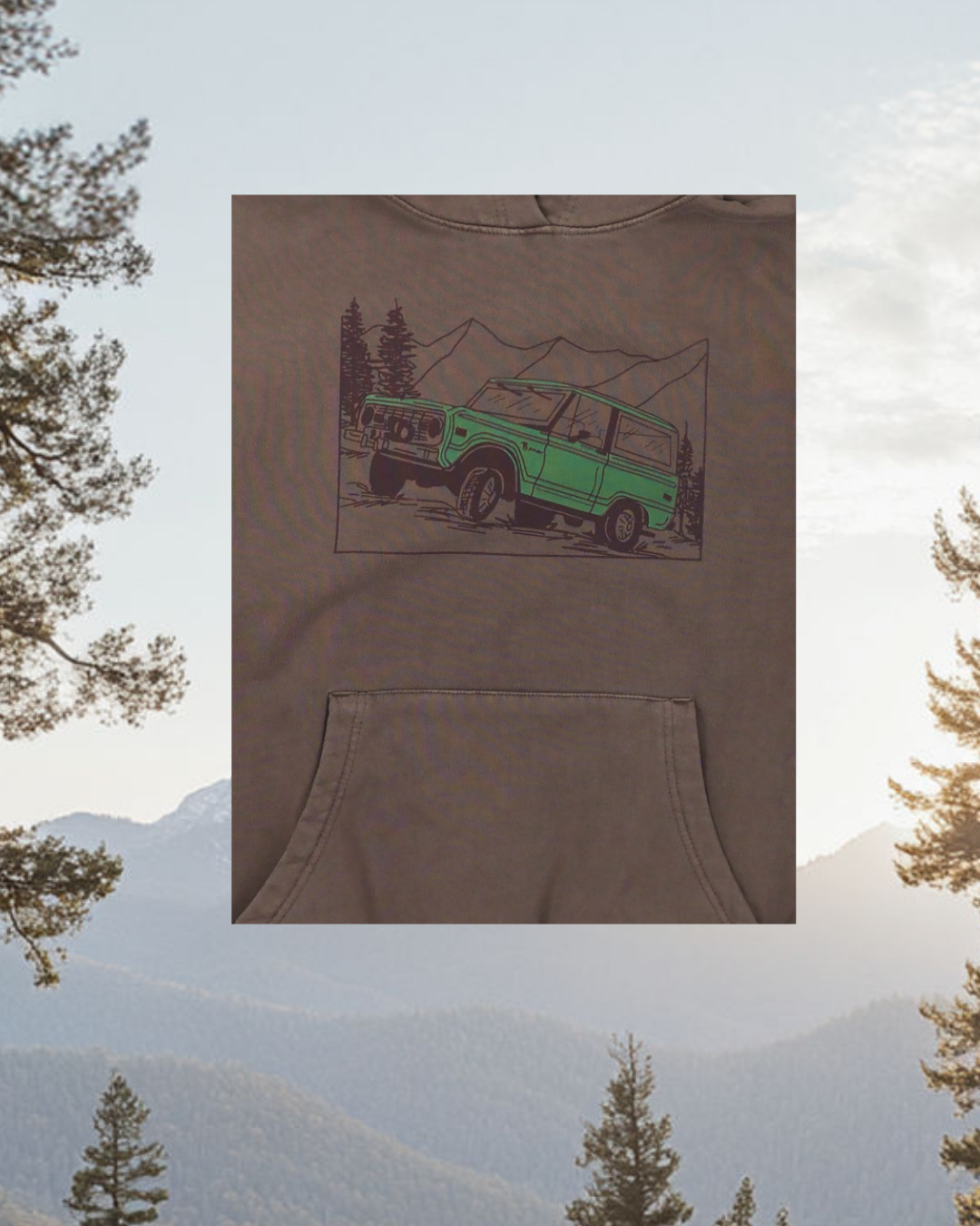 "Bronco Tough" Heavy Hoodie