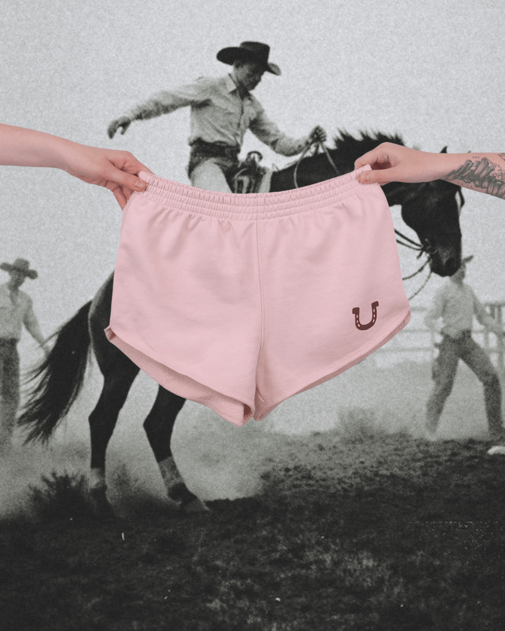 "Howdy!" Shorts - Intrigue Ink Visit Bozeman, Unique Shopping Boutique in Montana, Work from Home Clothes for Women