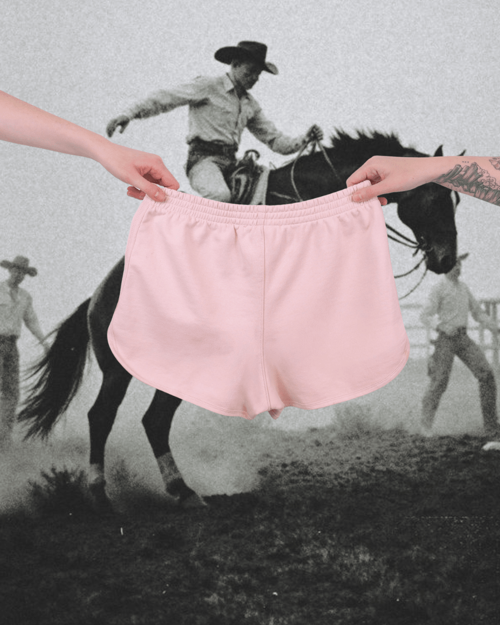 "Howdy!" Shorts - Intrigue Ink Visit Bozeman, Unique Shopping Boutique in Montana, Work from Home Clothes for Women