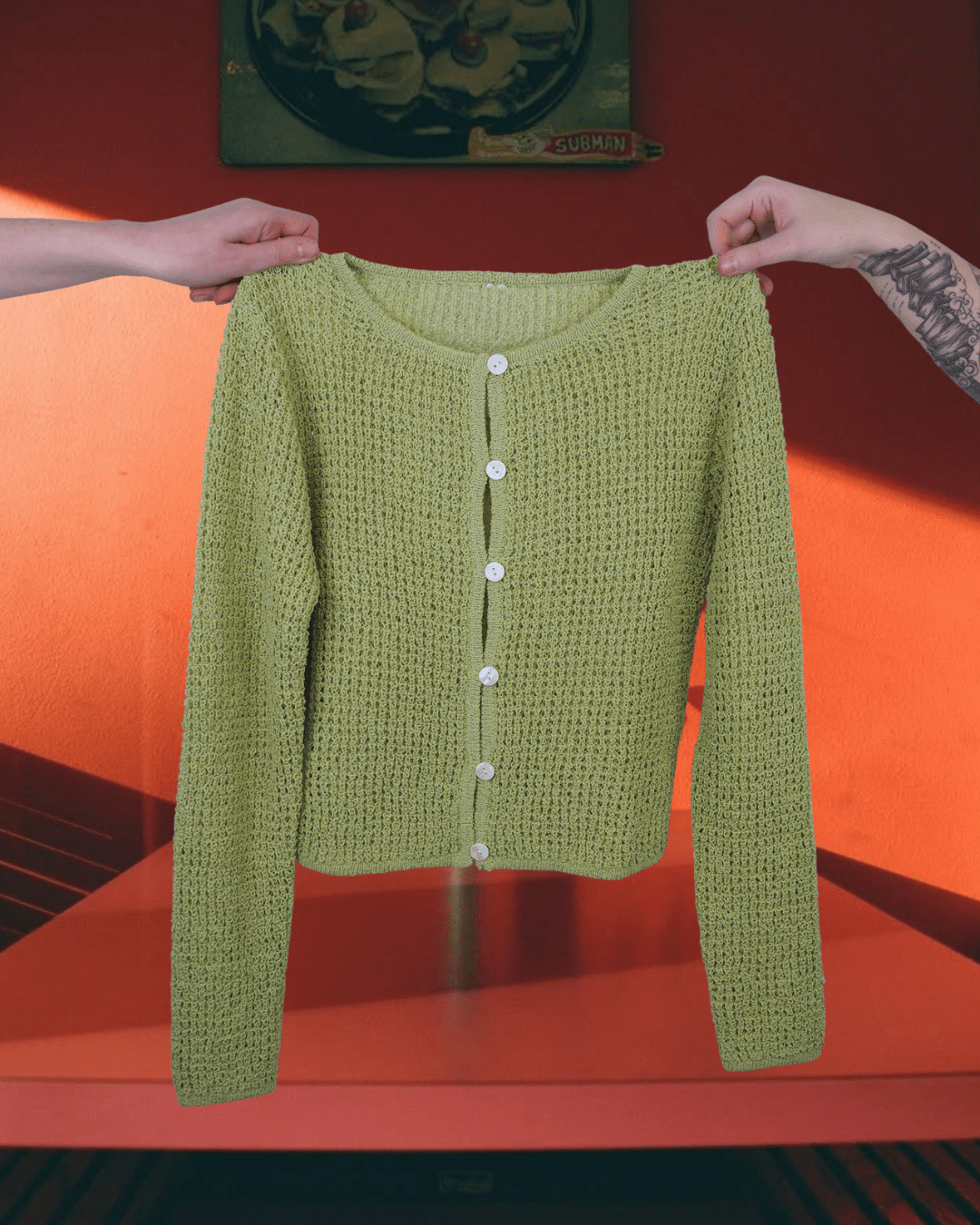 Avocado Green Button Up Sweater - Intrigue Ink Visit Bozeman, Unique Shopping Boutique in Montana, Work from Home Clothes for Women