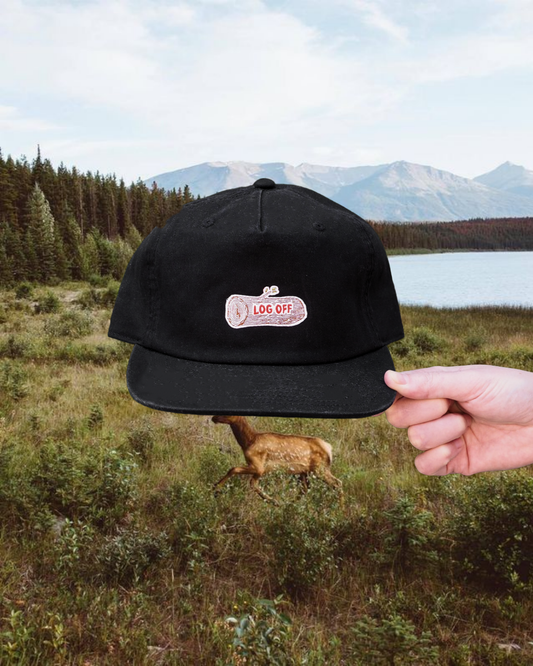 "Log Off" Cap