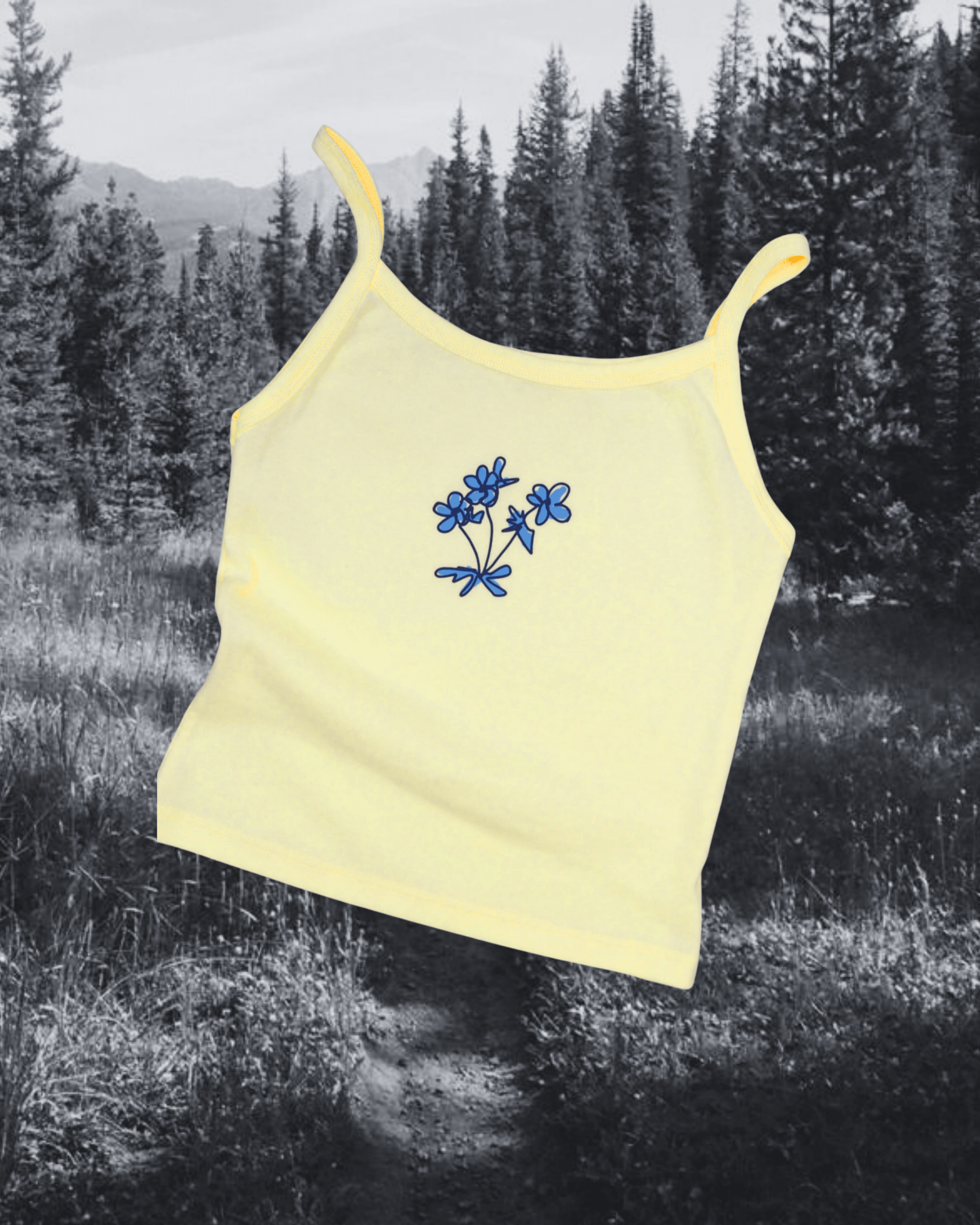 "Montana Meadow" Tank - Intrigue Ink Visit Bozeman, Unique Shopping Boutique in Montana, Work from Home Clothes for Women