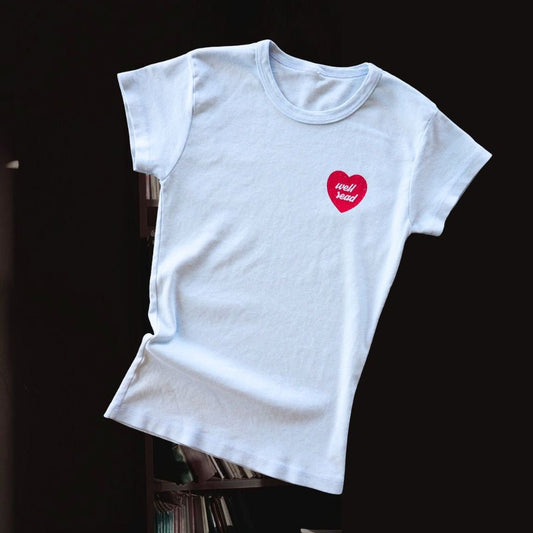 "Well Read" Baby Tee - Intrigue Ink Visit Bozeman, Unique Shopping Boutique in Montana, Work from Home Clothes for Women